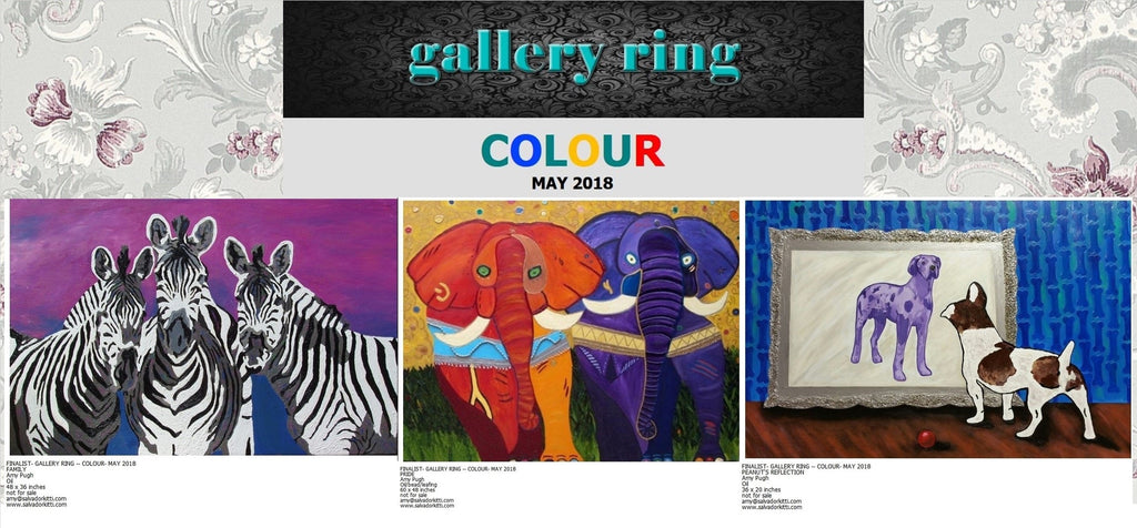 Finalist Paintings in Gallery Ring’s International Competition