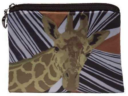 Animal print wallet