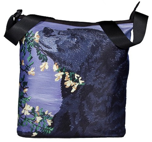 black bear small cross body bag