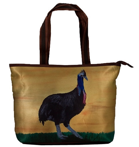 cassowary tote bag