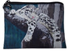 clouded leopard coin purse