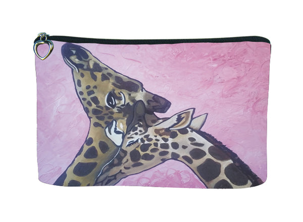 giraffe cosmetic bag