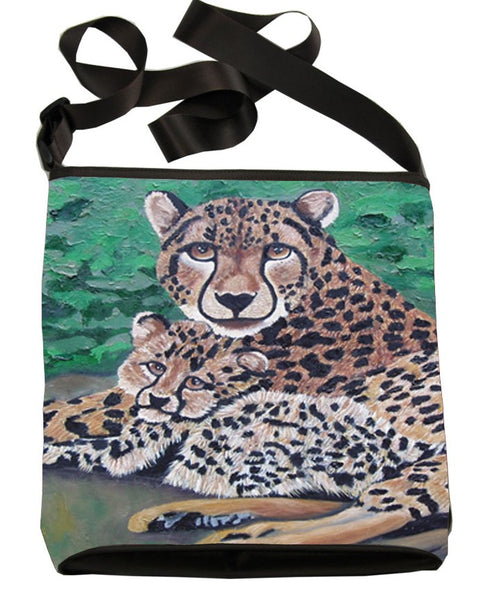 cheetah cross body bag