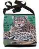cheetah cross body bag large vegan