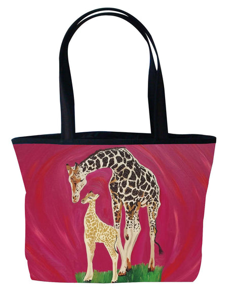 giraffe tote bag