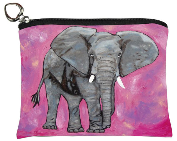 african elephant coin purse