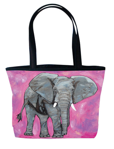 african elephant tote bag