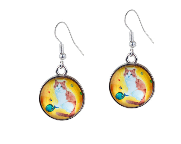 cat earrings