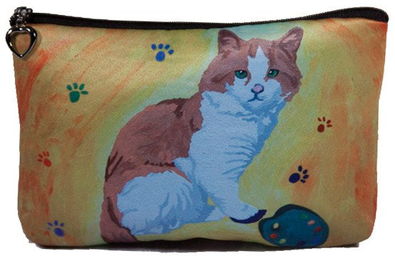 cat make-up bag