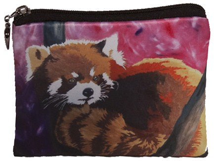 red panda coin purse