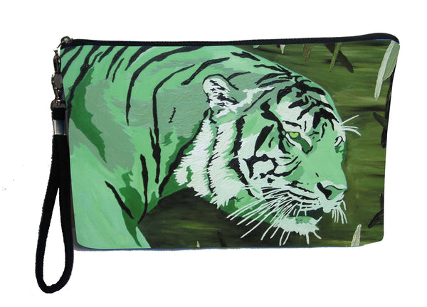Siberian tiger wristlet
