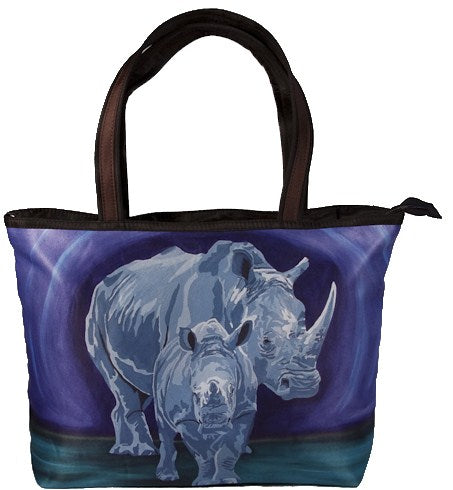 rhino tote bag