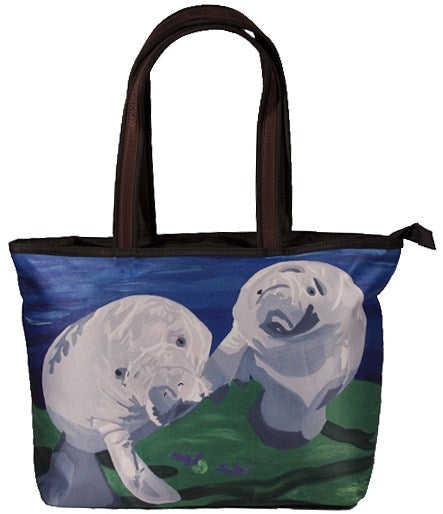 manatee shoulder bag