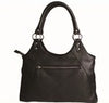 unique retro stylish black leather vegan animal bag wildlife