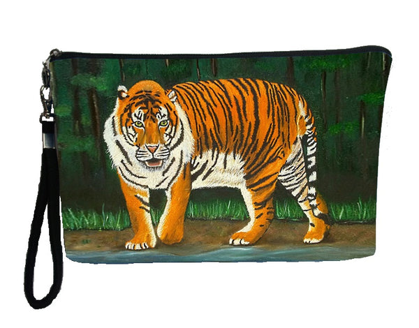 bengal tiger wristlet