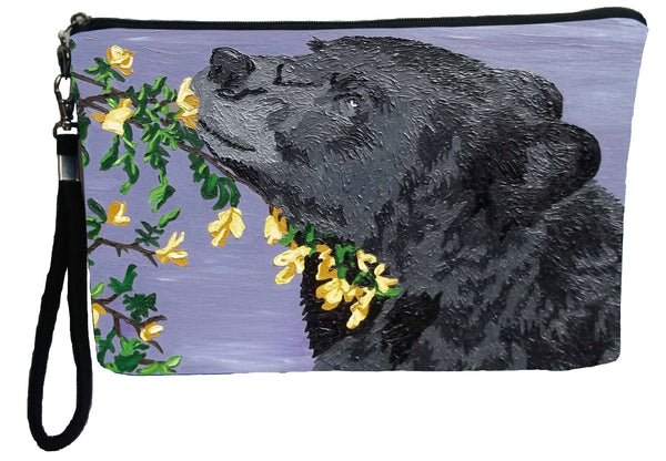 black bear wristlet