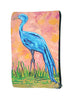 blue crane make-up case