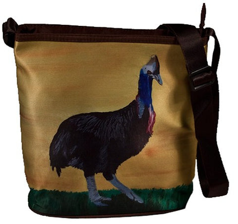 cassowary large cross body bag