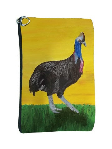 cassowary cosmetic bag