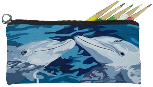 dolphin pencil bag