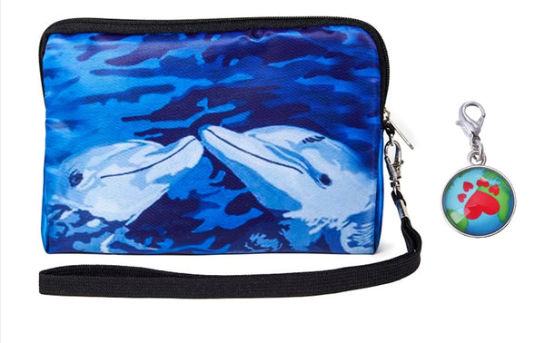 Dolphin Wristlet