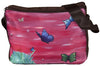butterflies messenger bag