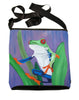 red eyed tree frog cross body bag