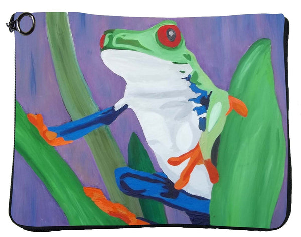 Frog Cat Case- Kaleidoscope