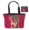 giraffe bag and matching coin purse