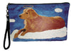 Golden retriever dog wristlet