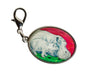 Hippo bag charm