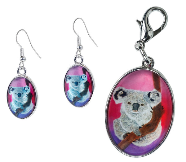koala jewelry set