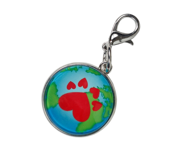 paw on world charm