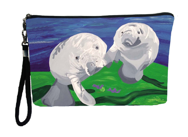 manatee wristlet