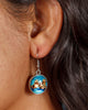 otter earrings