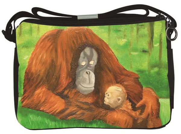 Orangutan messenger bag