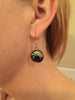 panda dangle earrings