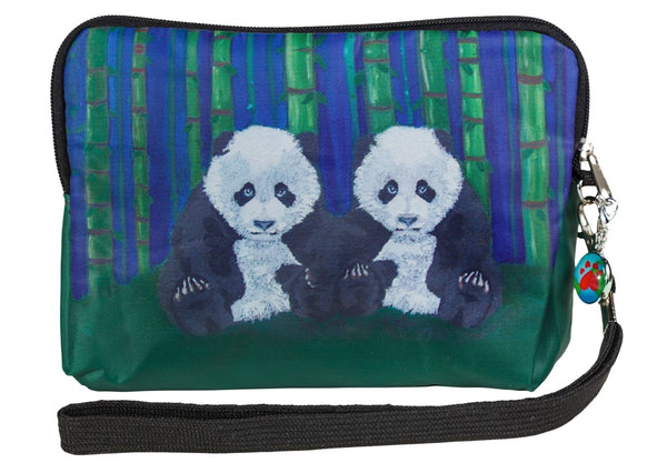 panda wristlet