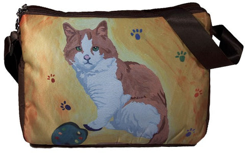 cat messenger bag
