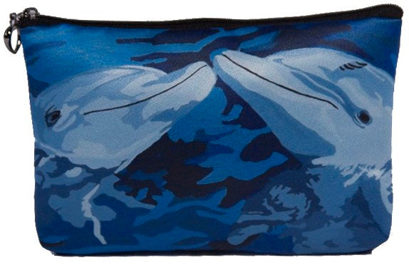 dolphin cosmetic bag