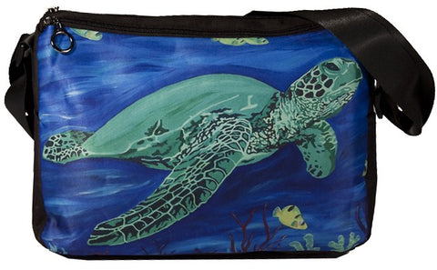 sea turtle messenger bag