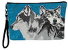 wolf wristlet