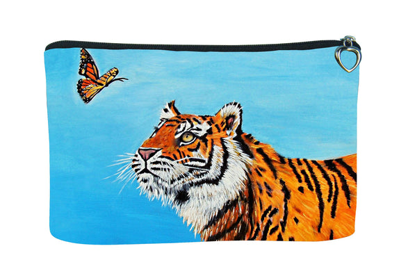 tiger make-up bag