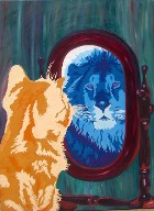 Salvador's Reflection was the Cover Art for the American Journal of Veterinary Medicine