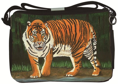 bengal tiger messenger bag