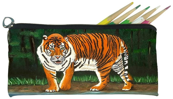 tiger pencil bag