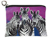zebra change purse