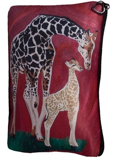 giraffe cosmetic bag