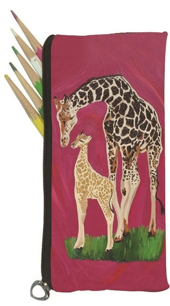 giraffe pencil bag