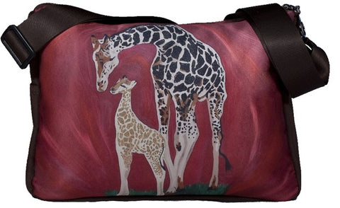 giraffe messenger bag